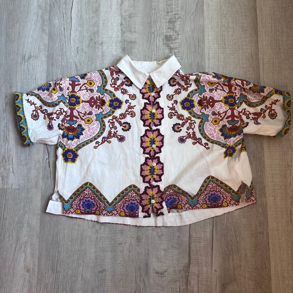 Cleobella Jeni Blouse - Lagos